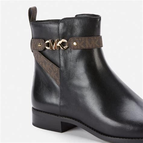 michael kors farrah ankle boot|Michael Kors Farrah Flat Bootie .